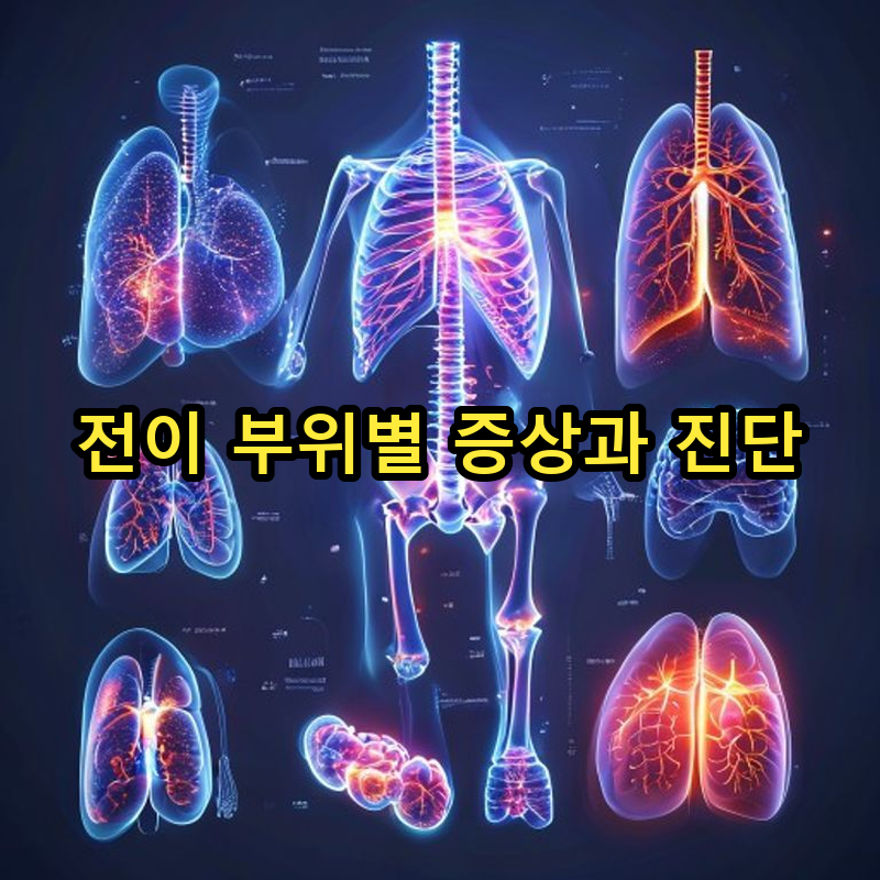 7-1 전이 부위별 증상과 진단