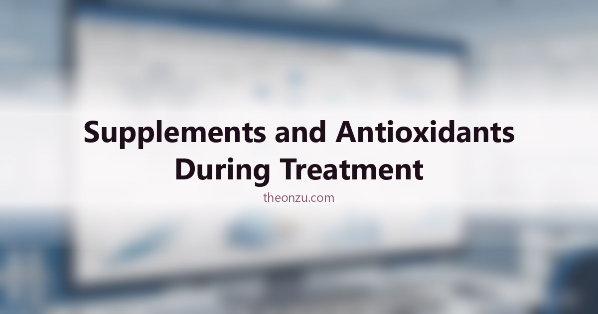 컴퓨터 화면에 나타난 유방암 환자 치료 데이터 분석 그래프와 도표.